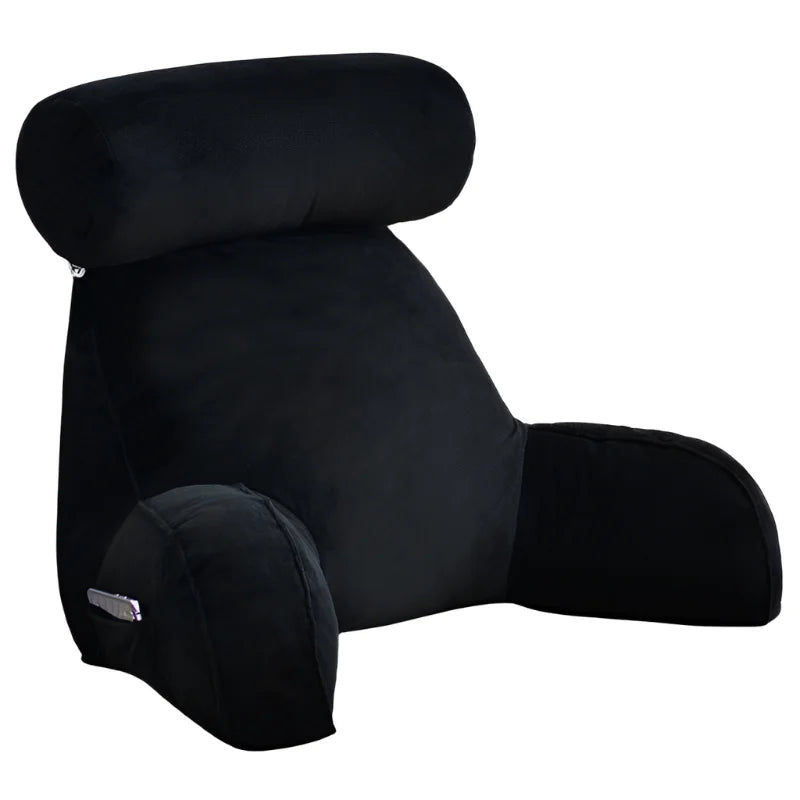 coussin de lecture ergonomique noir