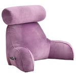 Coussin de lecture ergonomique en velours - Vignette | Lirela